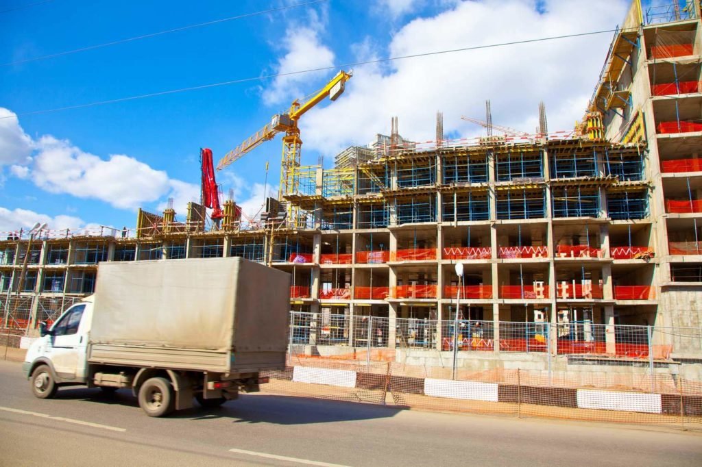 SMS on construction side to organice logistics