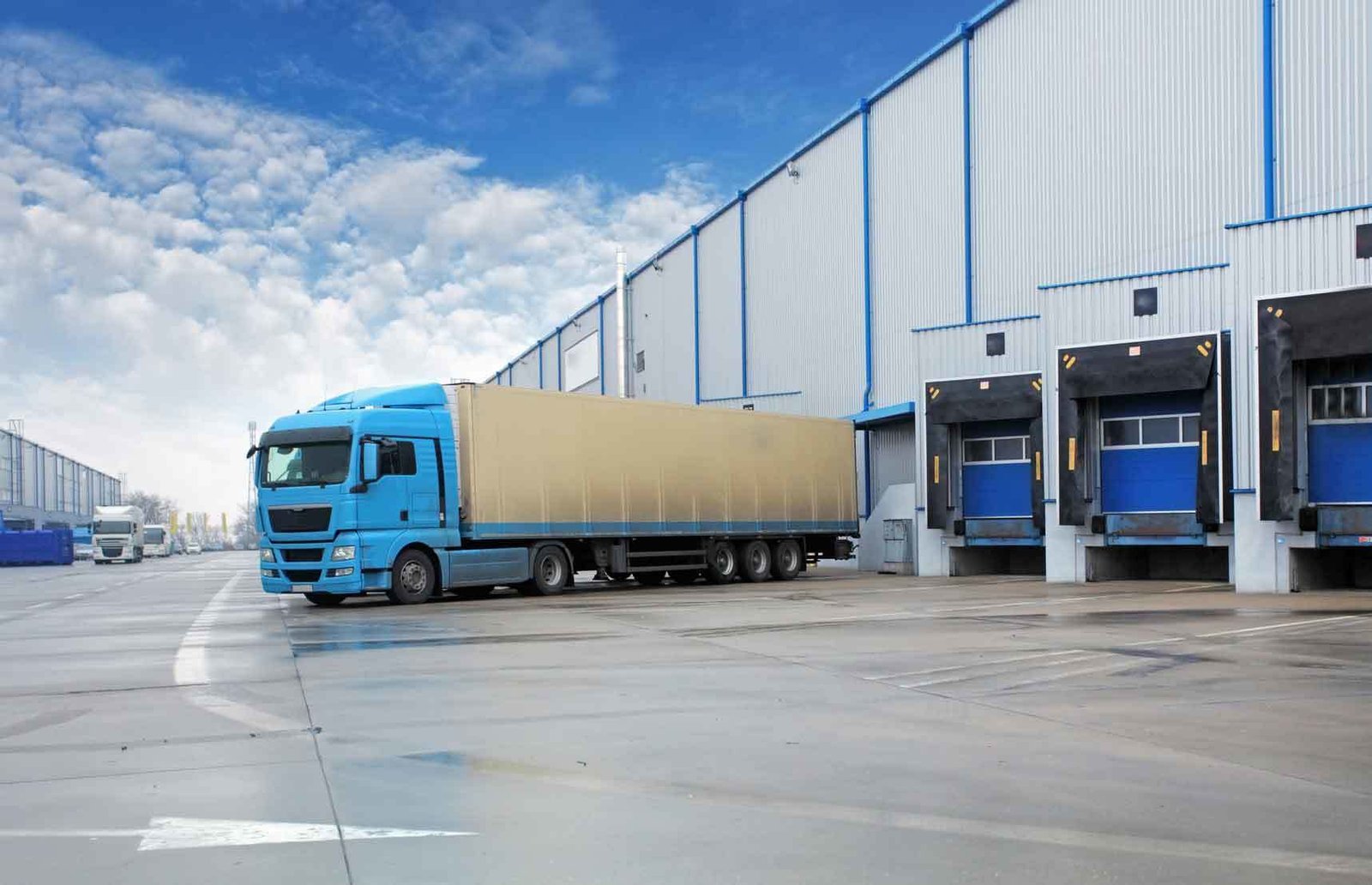 SMS in logistics can be used for communication with truck drivers