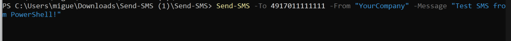 API Key setzen